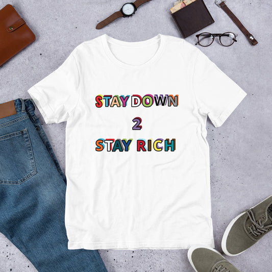 VL VICTORY LANE "Stay Down" Short-Sleeve Unisex T-Shirt