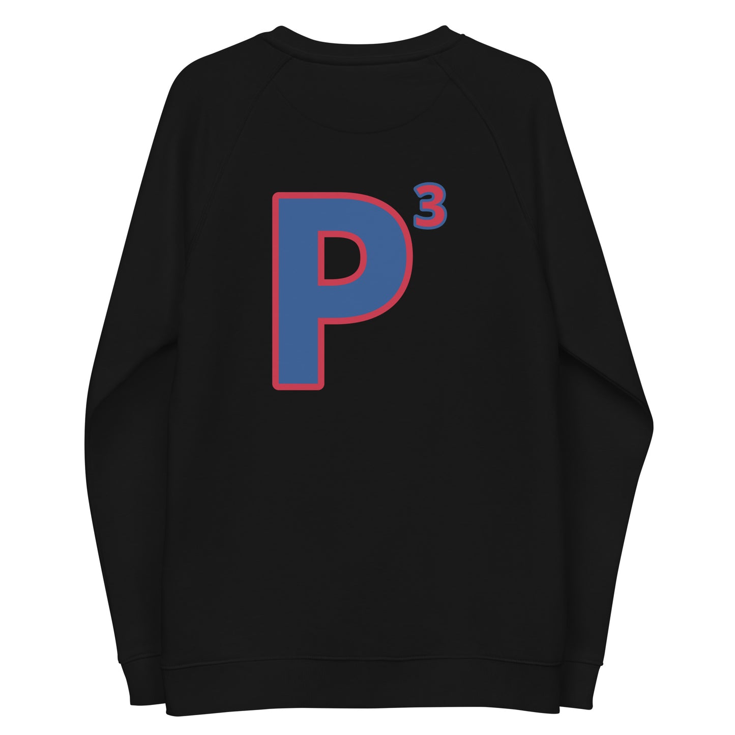 #P3 PPP Unisex organic raglan sweatshirt