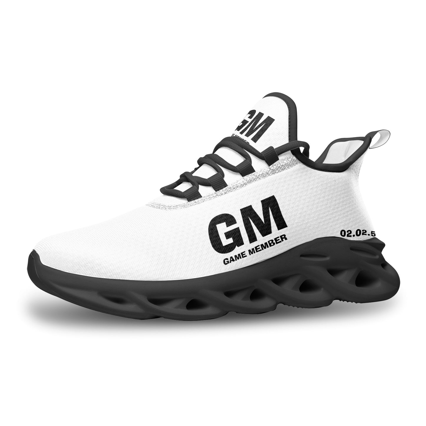 #GM GAME MEMBER Unisex Bounce Mesh Knit Sneakers