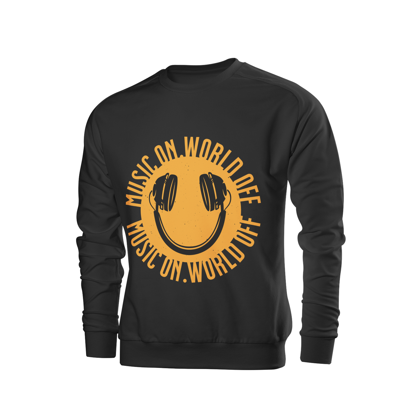 #S.O.M. WHT Premium SUN RAY Sweatshirts