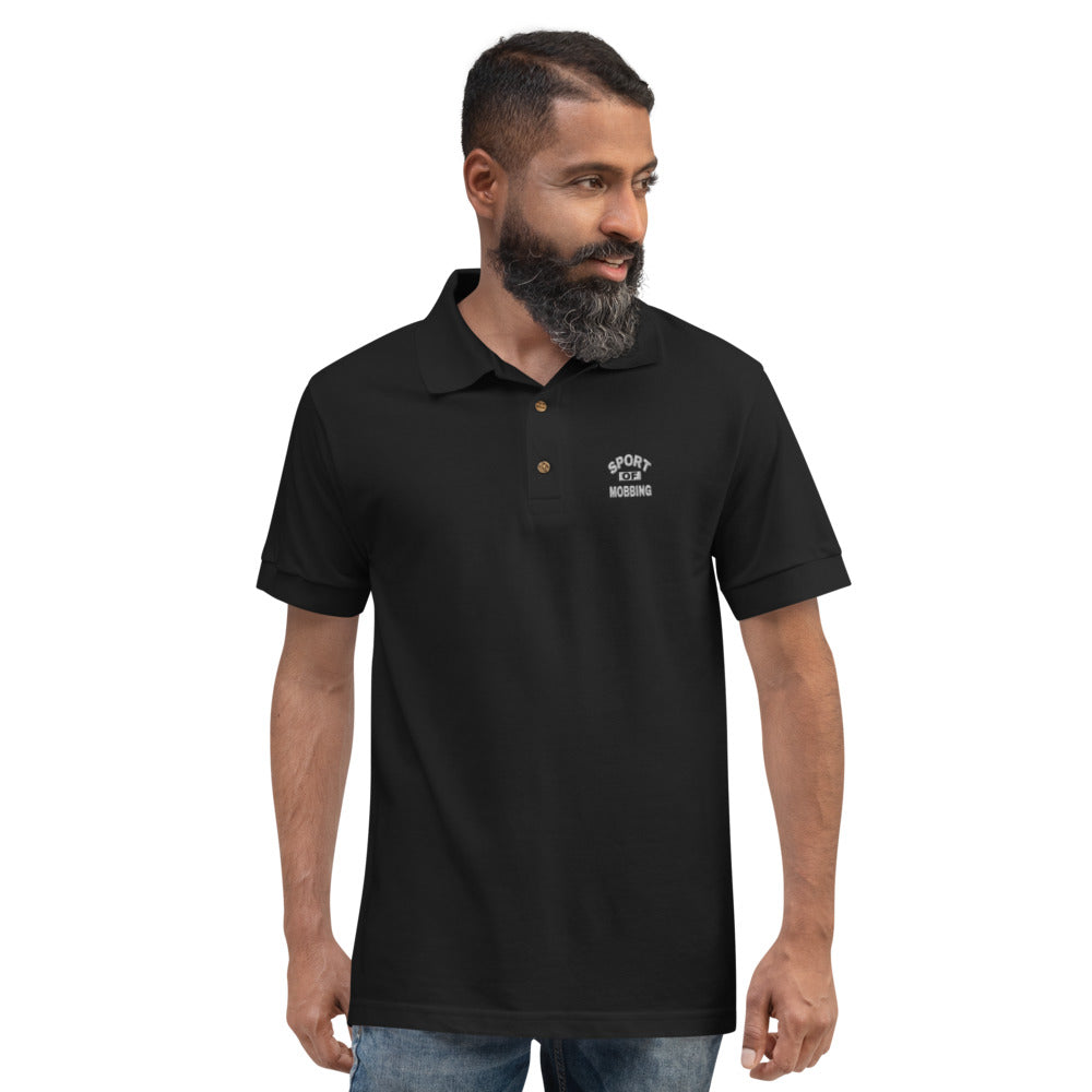 #S.O.M. Embroidered Polo Shirt