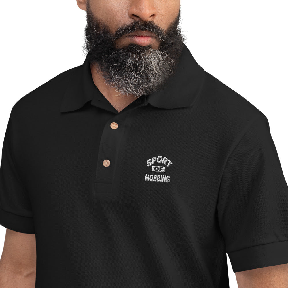 #S.O.M. Embroidered Polo Shirt