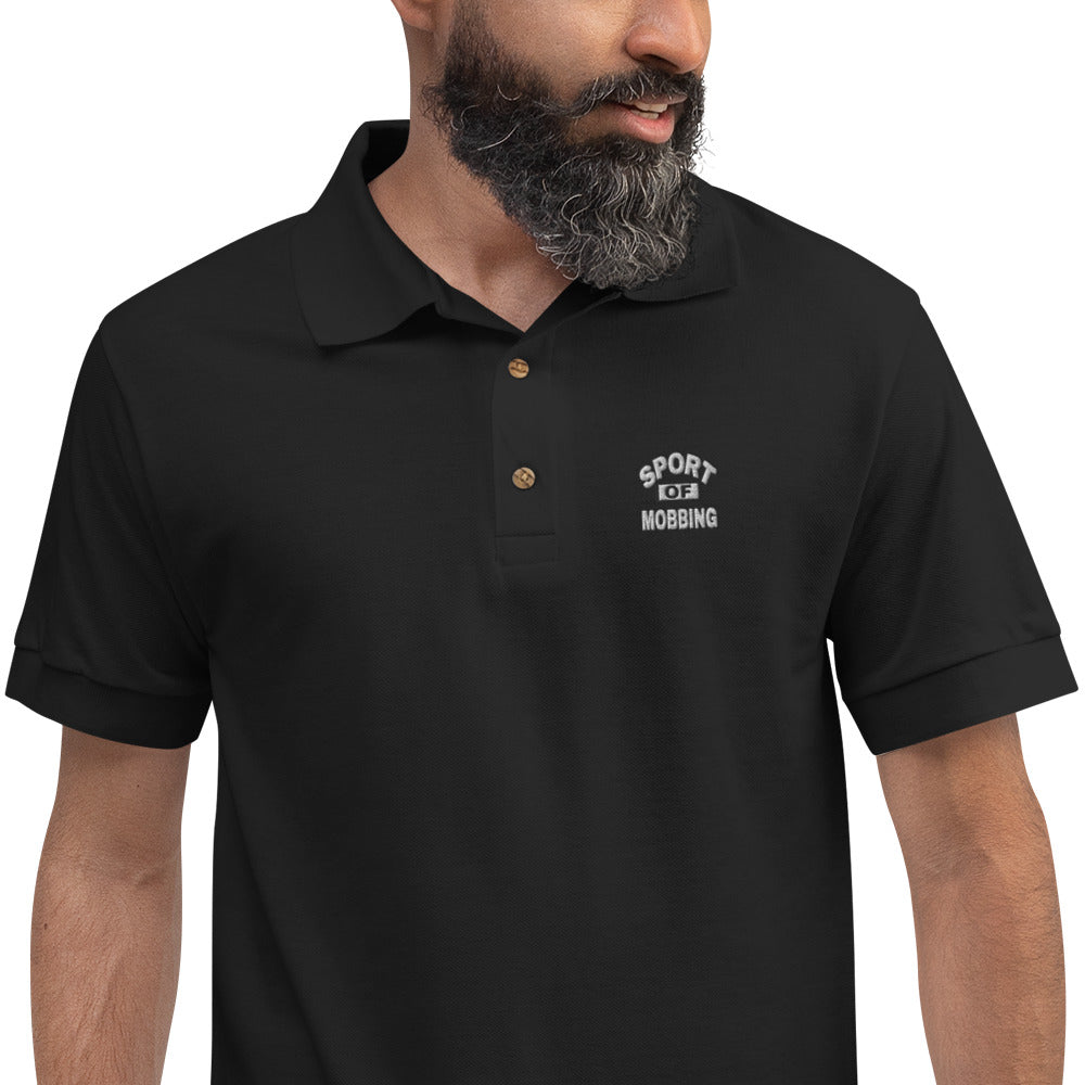 #S.O.M. Embroidered Polo Shirt