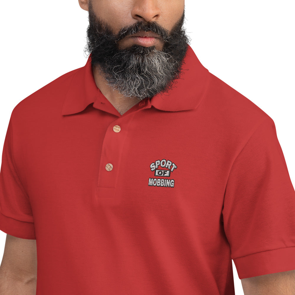 #S.O.M. Embroidered Polo Shirt