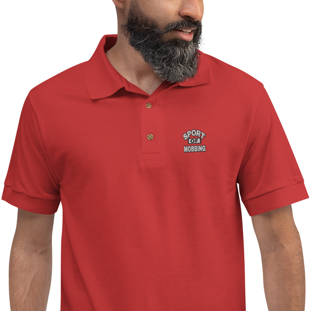 #S.O.M. Embroidered Polo Shirt