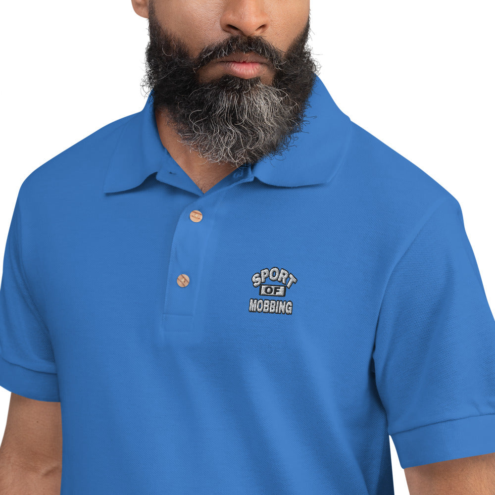 #S.O.M. Embroidered Polo Shirt