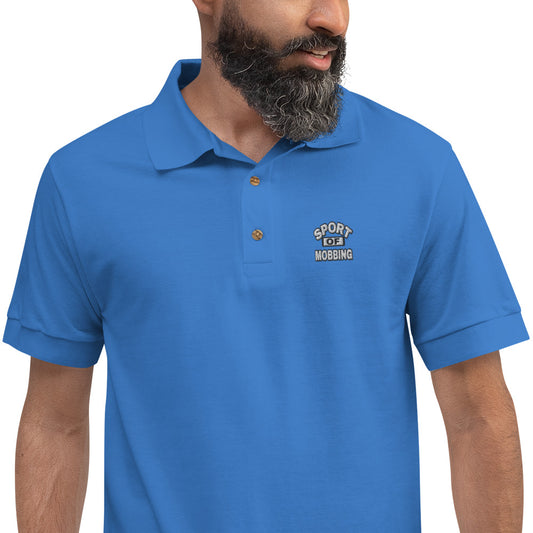 #S.O.M. Embroidered Polo Shirt