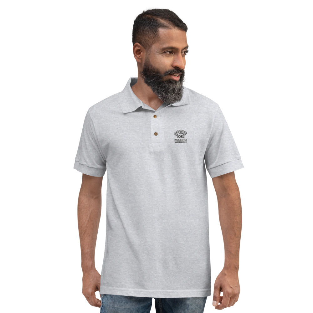 #S.O.M. Embroidered Polo Shirt