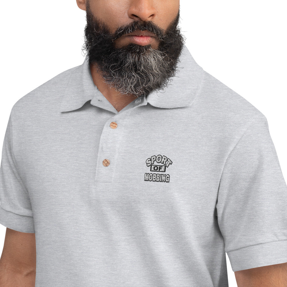 #S.O.M. Embroidered Polo Shirt