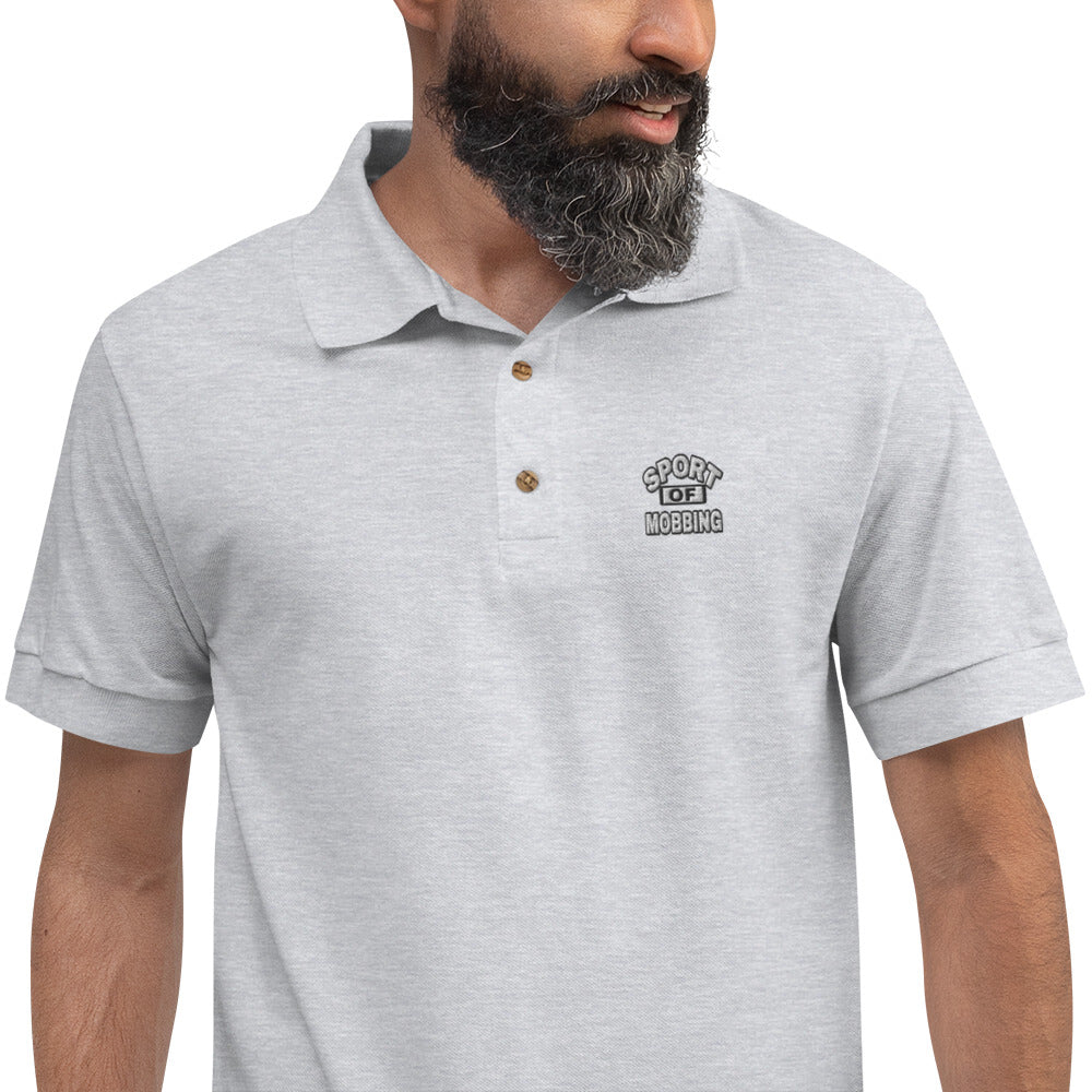 #S.O.M. Embroidered Polo Shirt