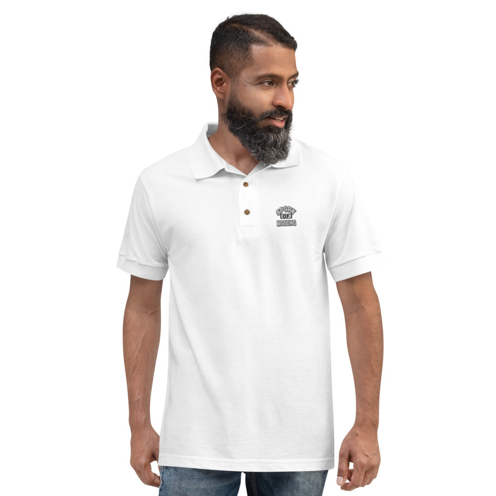 #S.O.M. Embroidered Polo Shirt