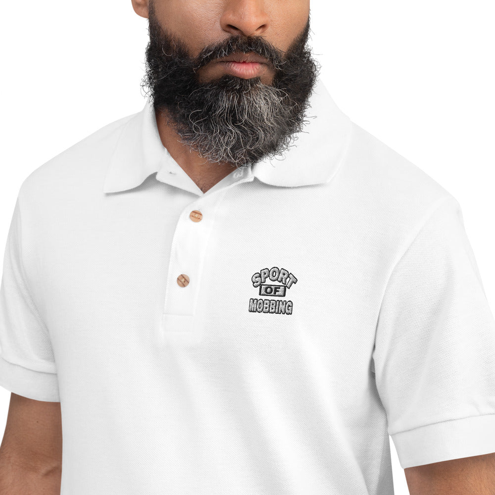 #S.O.M. Embroidered Polo Shirt