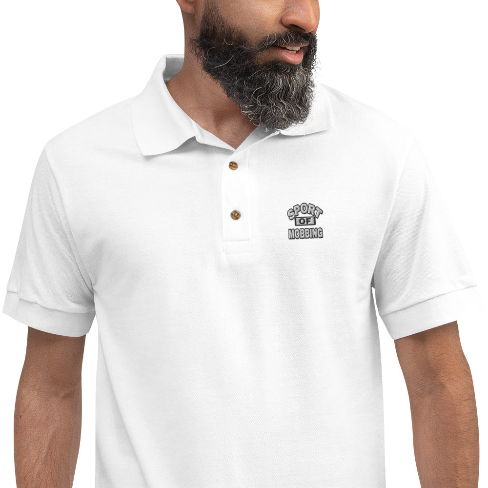 #S.O.M. Embroidered Polo Shirt