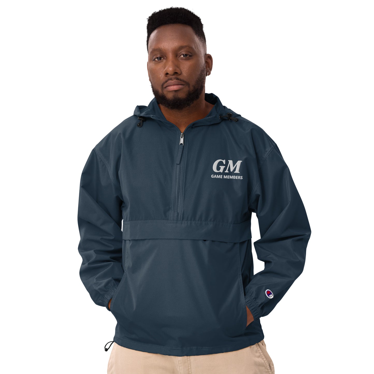 Embroidered Champion Packable Jacket