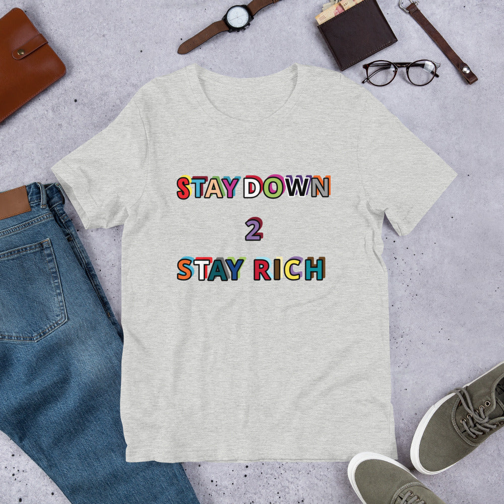 VL VICTORY LANE "Stay Down" Short-Sleeve Unisex T-Shirt