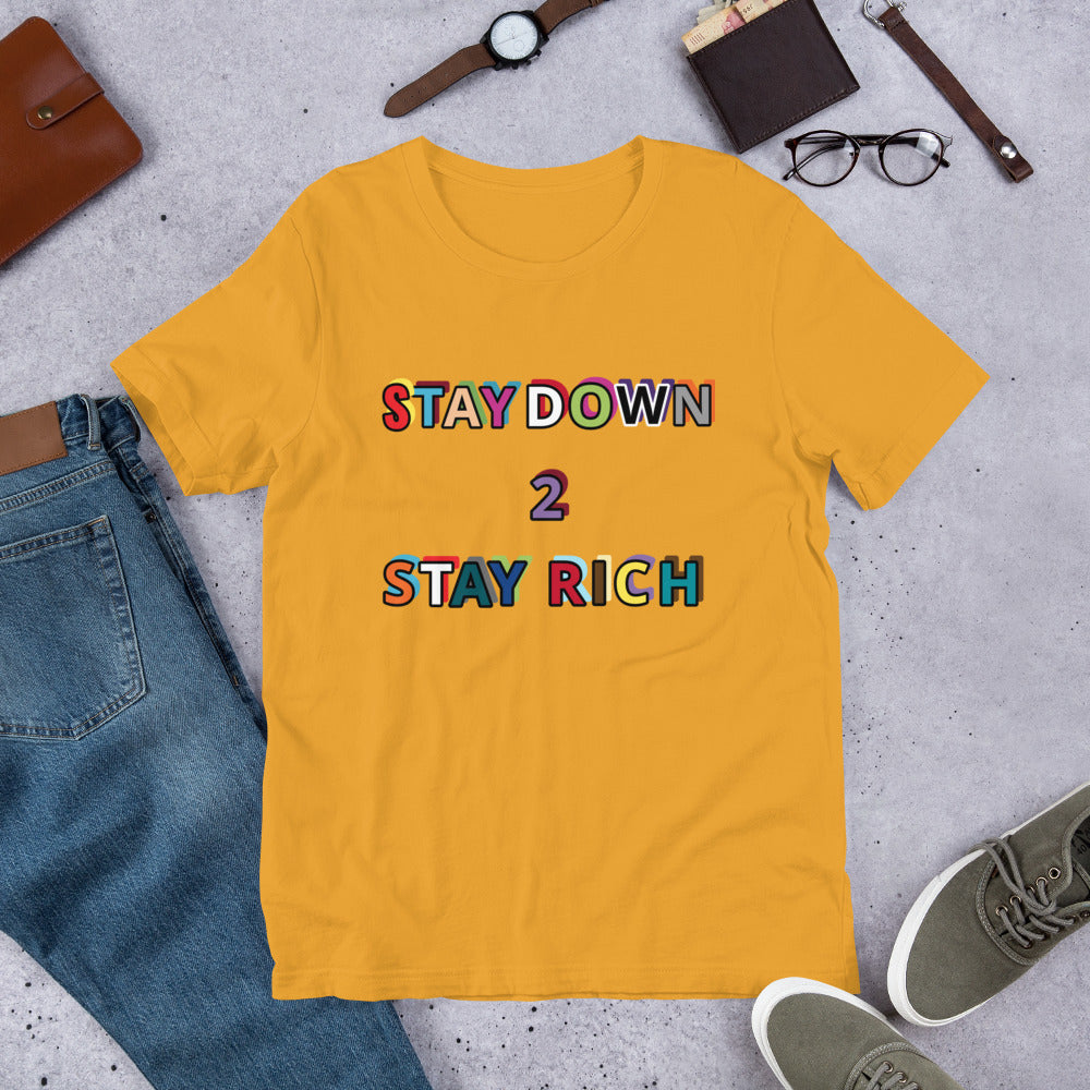 VL VICTORY LANE "Stay Down" Short-Sleeve Unisex T-Shirt