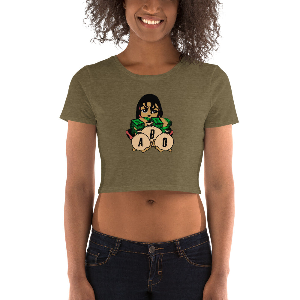 #ABO Women’s Crop Tee