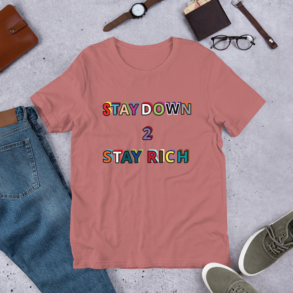 VL VICTORY LANE "Stay Down" Short-Sleeve Unisex T-Shirt