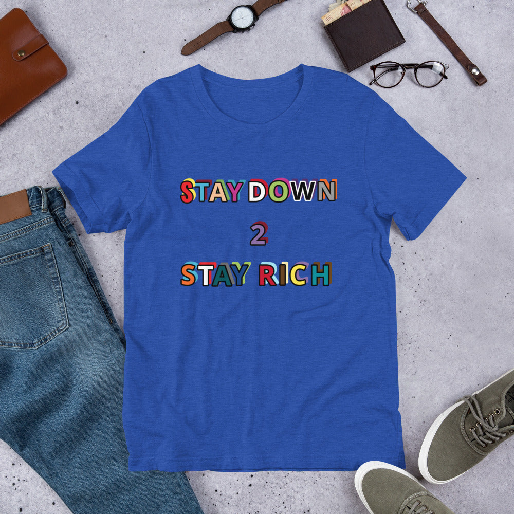 VL VICTORY LANE "Stay Down" Short-Sleeve Unisex T-Shirt