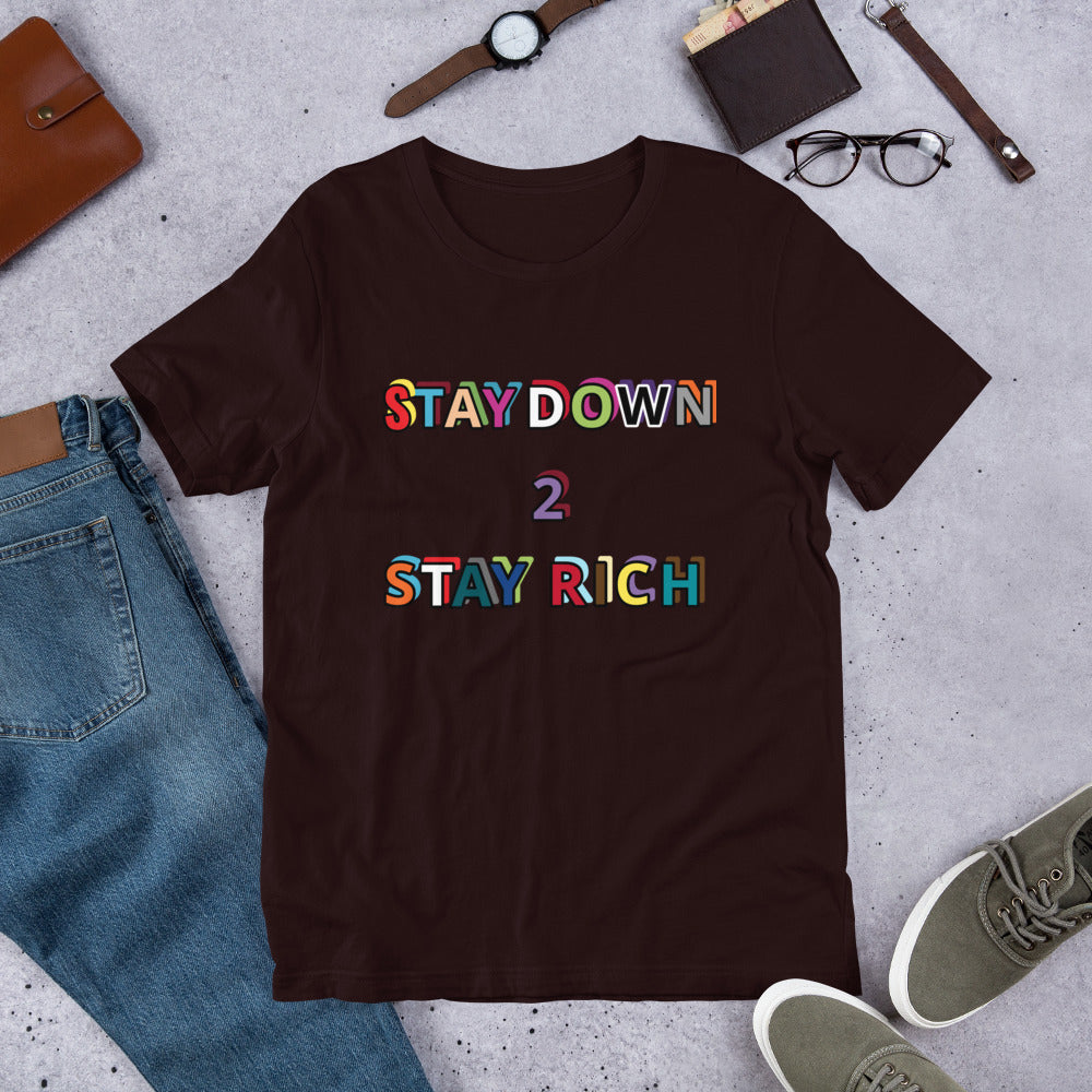 VL VICTORY LANE "Stay Down" Short-Sleeve Unisex T-Shirt