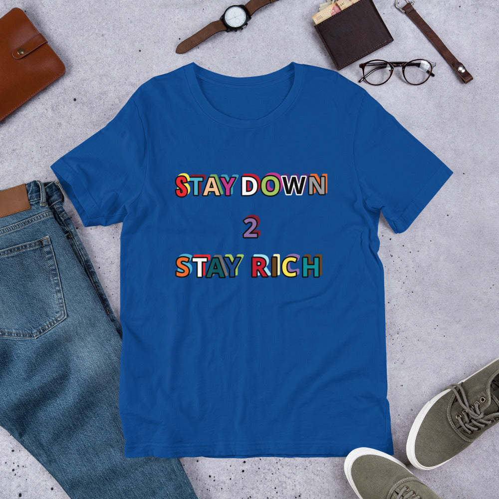 VL VICTORY LANE "Stay Down" Short-Sleeve Unisex T-Shirt