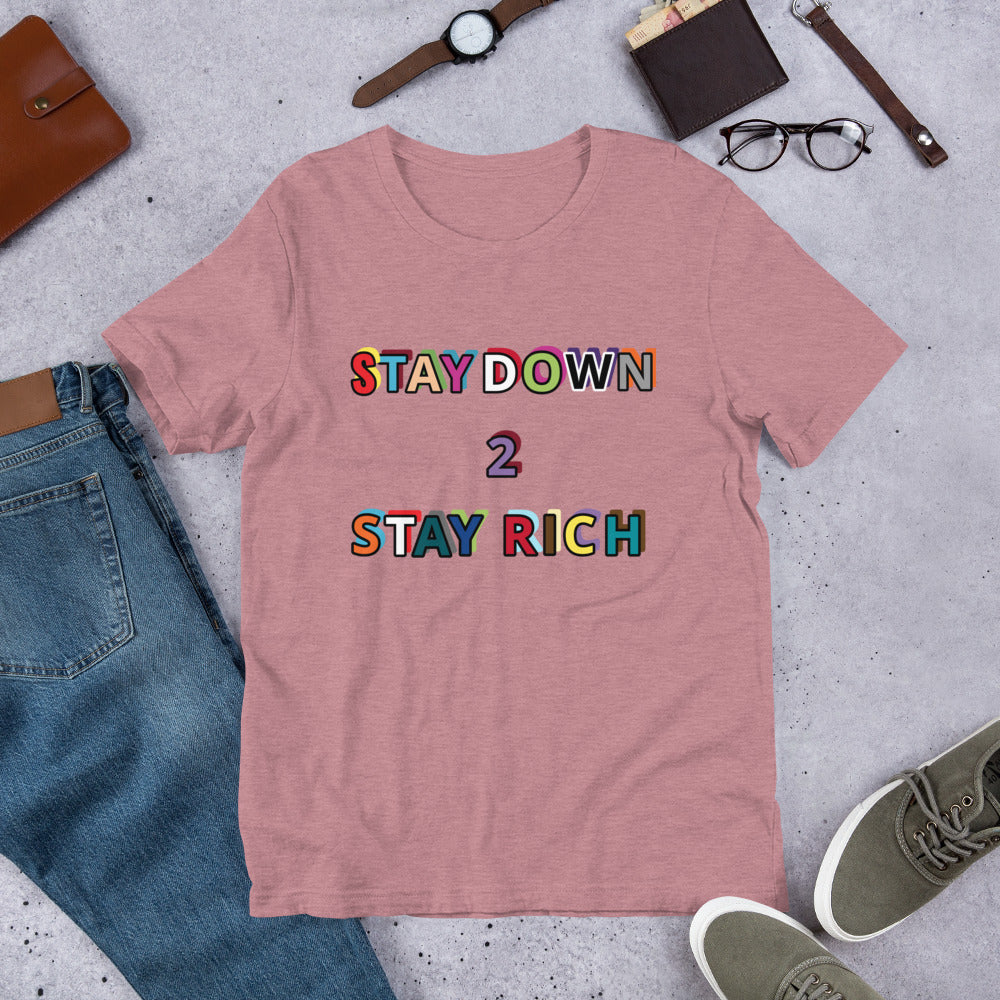 VL VICTORY LANE "Stay Down" Short-Sleeve Unisex T-Shirt