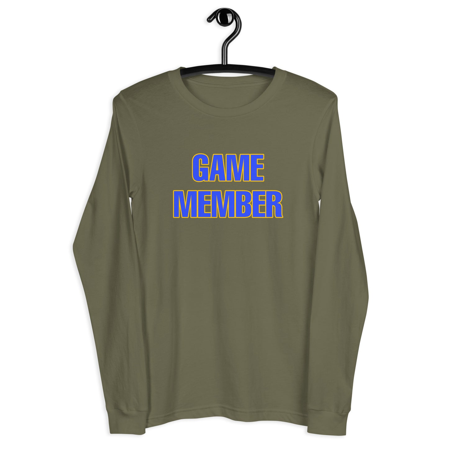 #GM Game Member Unisex Long Sleeve Tee