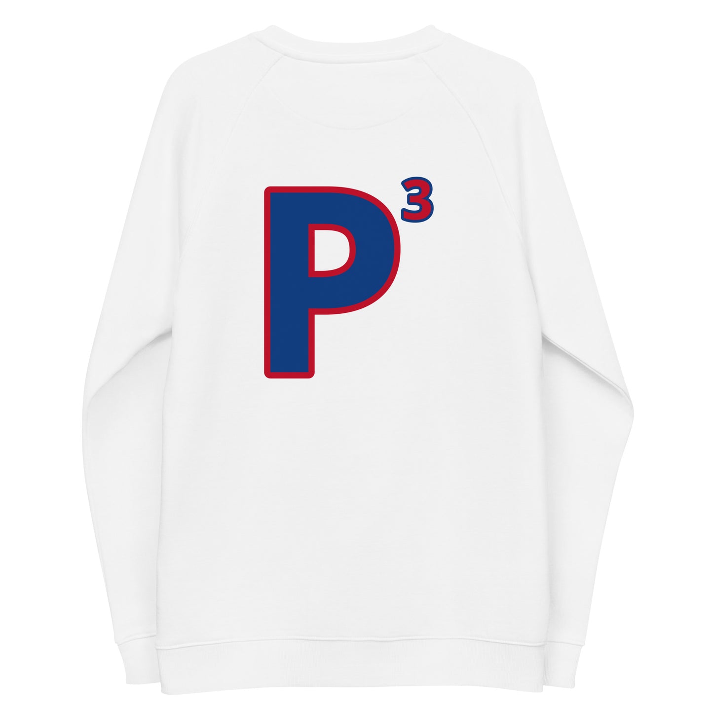 #P3 PPP Unisex organic raglan sweatshirt