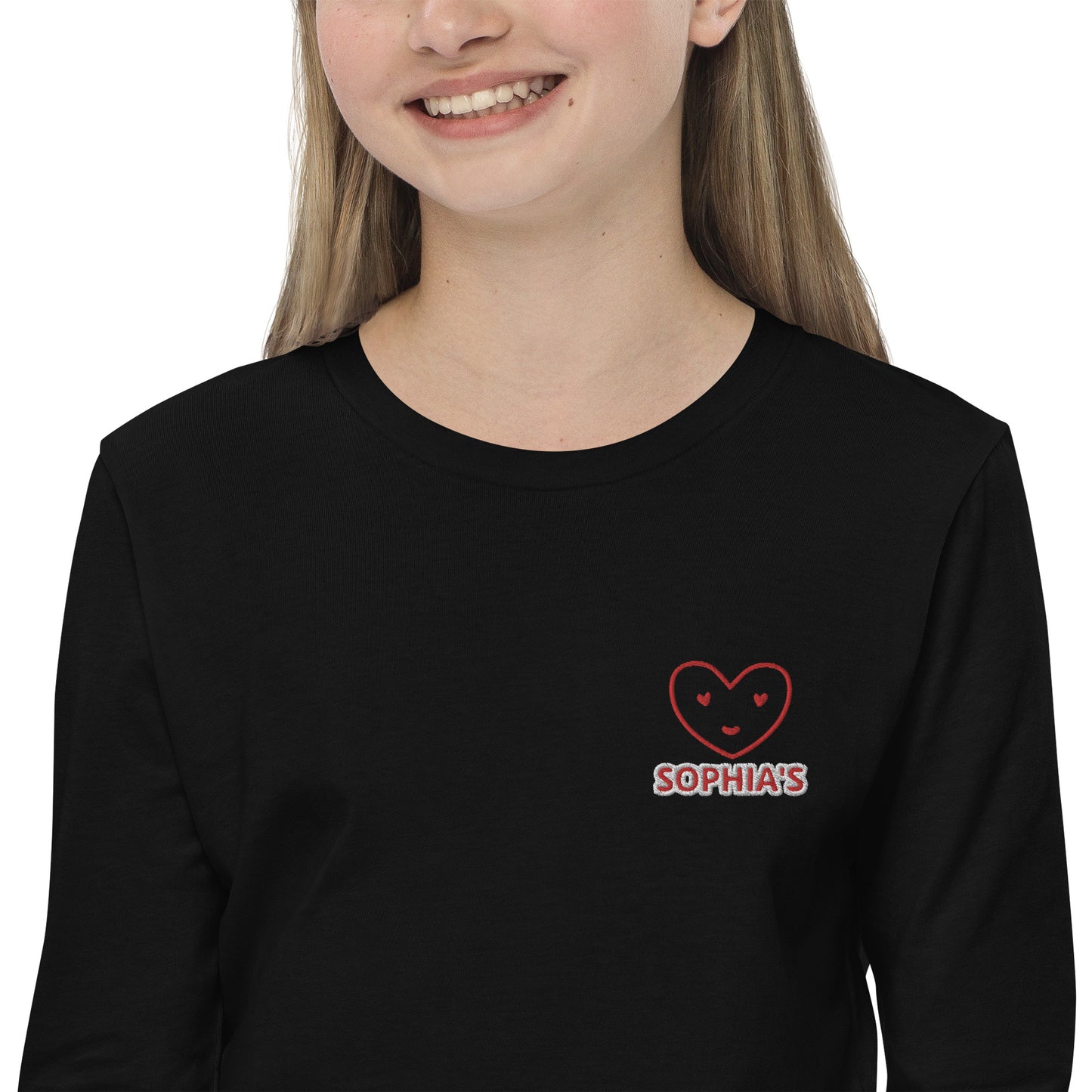 #SOPHIA'S Girls Youth Long Sleeve Tee